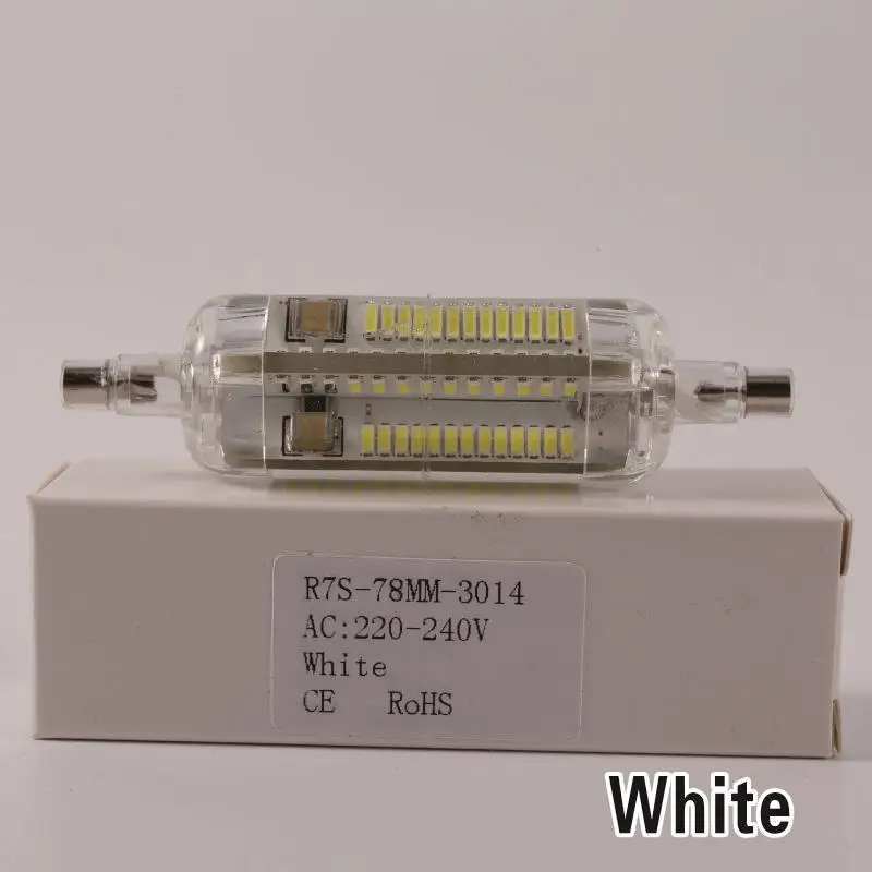 LAN MU R7s Led 15 Вт 118 мм лампы 360 градусов 10 Вт 78 мм лампы Led R7s 2835 SMD светодиоды лампы заменить галогенные лампы 20 мм диаметр