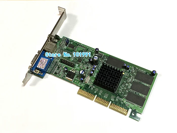 Совершенно новая графическая карта ATI Radeon 7000 64M SDRAM VGA TVO AV AGP Видеокарта + высокое
