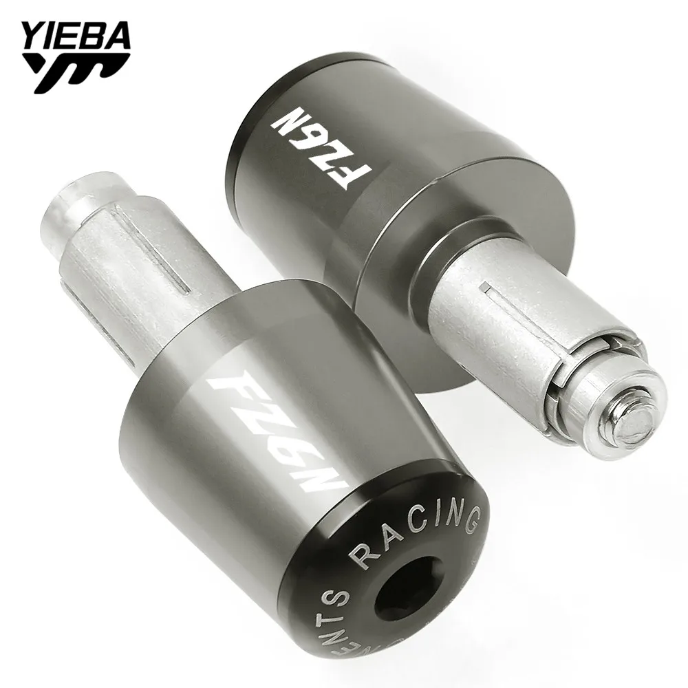 7/8&quot 22mm CNC motorbike Handlebar Grips Ends Handle Bar Hand Cap Motorcycle For YAMAHA FZ6N FAZER FZ6 fz1 | Автомобили и