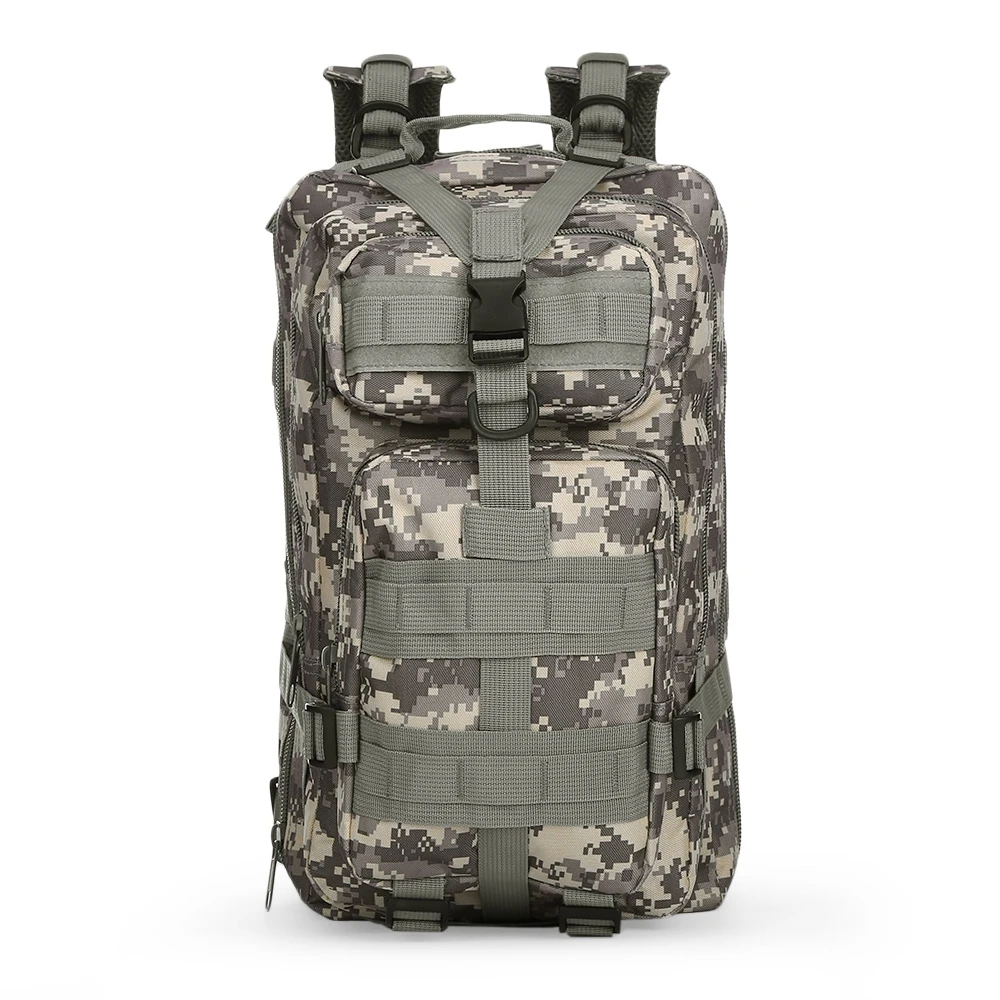 ACU 30л охотничий рюкзак Molle 3P Тактическая Военная Сумка Камуфляжный армейский Swat рюкзак мужской походный рюкзак для путешествий наружный штурмовой пакет - Цвет: ACU
