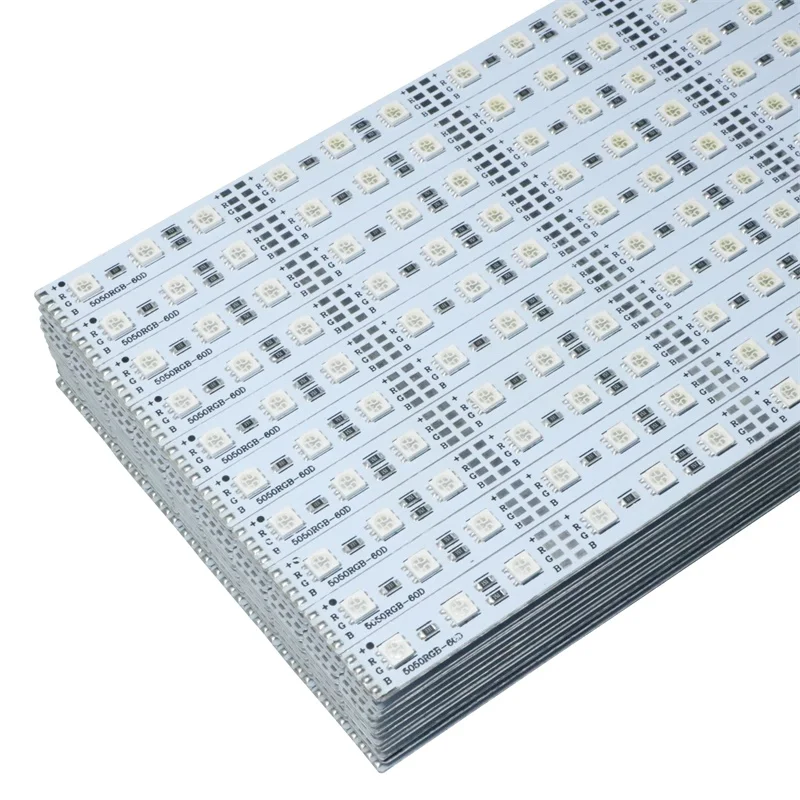 Жесткая светодиодная лента 5050 RGB 1 м 60 светодиодов жесткая светильник та не