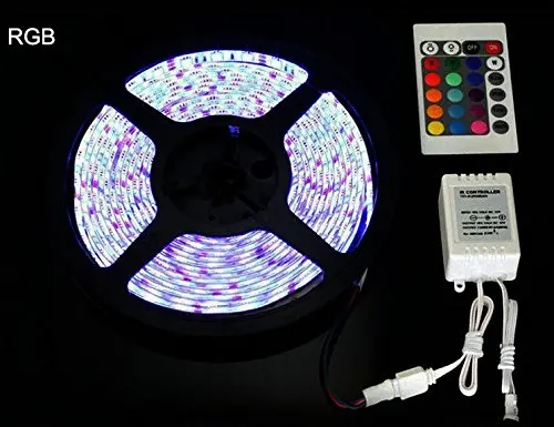 Светодиодная лента RGB 3528 12 В постоянного тока светодиодная лампа 300LED s
