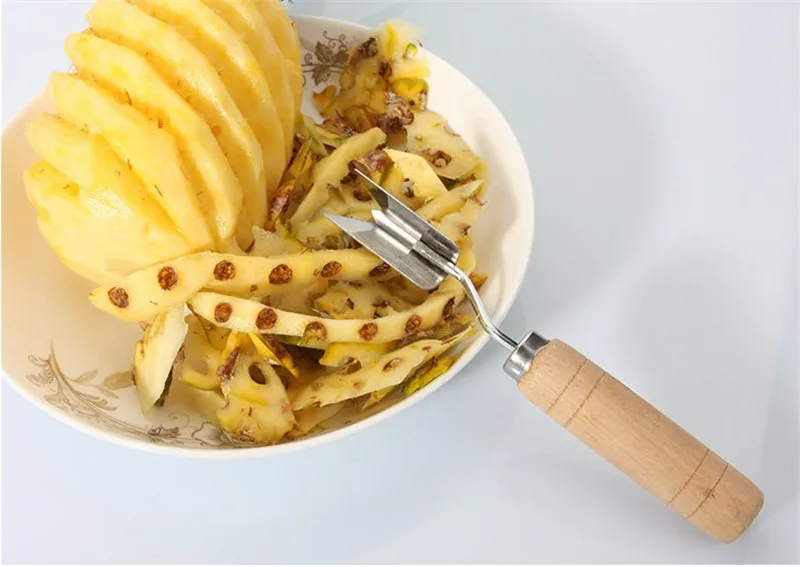 Кухонные принадлежности Фруктовый нож для чистки ананаса Corer Slicers резак легкий