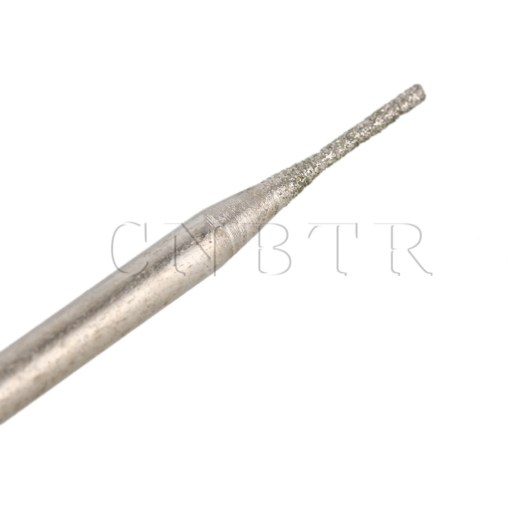 Сверла CNBTR с серебристым хвостовиком 3 мм 1 цилиндрическая точка алмазные сверла