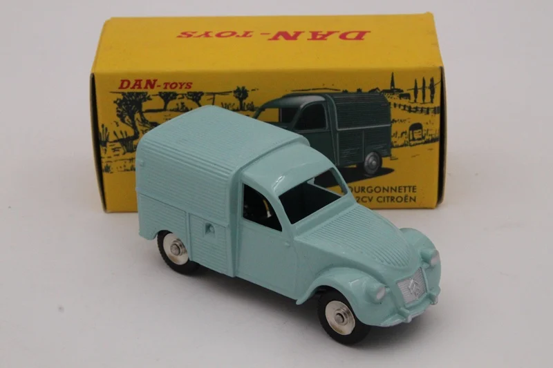 1pcs DAN021 1:43 CIJ Atlas DAN 019/021 Citroen 2CV литье под давлением модели автомобилей коллекция хобби ограниченное издание - Цвет: 1pcs DAN021