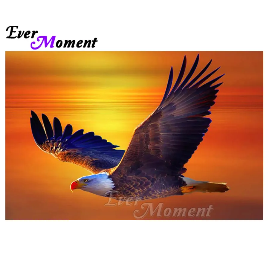 

Набор для алмазной вышивки крестиком с изображением орла