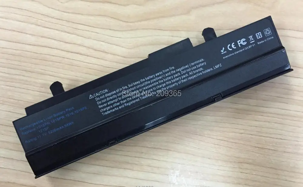 Черный Аккумулятор для ноутбука ASUS Eee PC 1011HAG 1011P 1011PX 1015 1015B 1015BX 1015C 1015CX 1015P 1015PD 1015PDG |