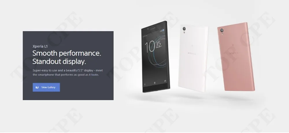 Смартфон SONY Xperia L1 G3311, 2 Гб ОЗУ, 16 Гб ПЗУ, 5,5 дюйма, четырехъядерный процессор, 13 МП, 1080 P, одна sim-карта, wifi, gps, Android, LTE, мобильный телефон