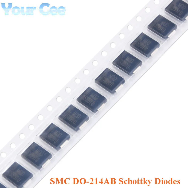 Диод Шоттки SMC SS510 SS310 SS56 SS54 SS36 SS34 SK54 100 шт.|Диоды| |