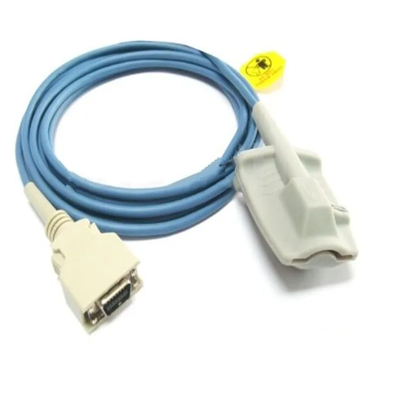 Совместимость для Masimo SCSI 14 иголок взрослых софтнаконечник силиконовый Spo2 Сенсор