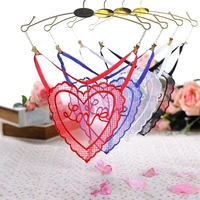 sexy pendant lady t back embroidery pearl g string women massage low waist thongs underwear briefs transparent mesh panties