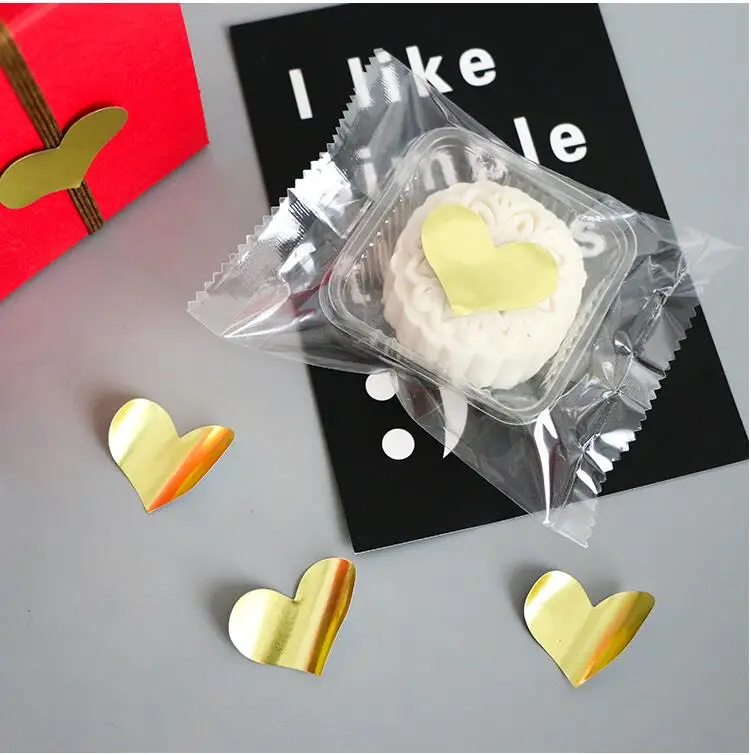 3 5*2 5 см 120 шт Золотой в форме сердца крафт бумага этикетка наклейка для DIY ручной