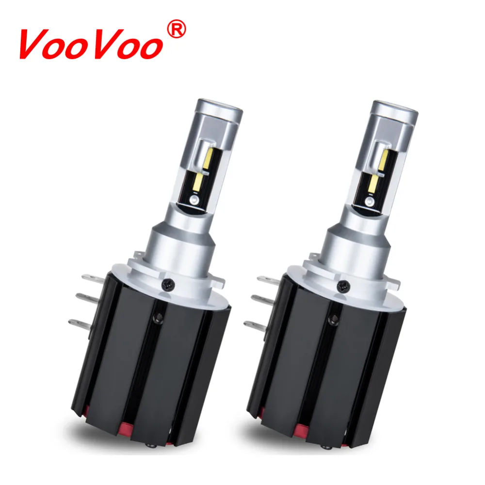 VooVoo 2 шт. H15 светодиодные лампы Автомобильные фары 48 Вт 5600лм для преобразования
