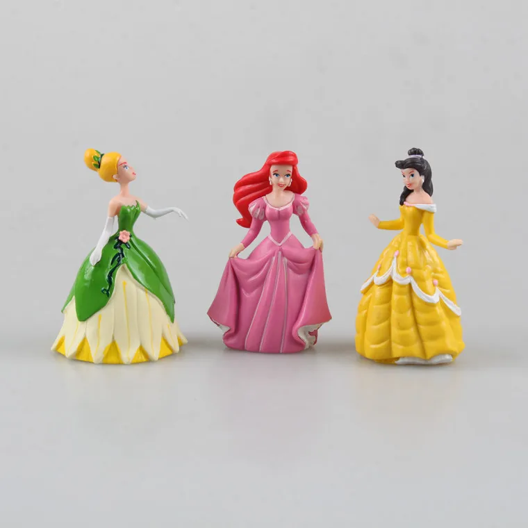 Disney игрушки 6 шт./компл. чехлы накладки &quotПринцесса&quot &quotБелоснежка&quot &quotЗолушка