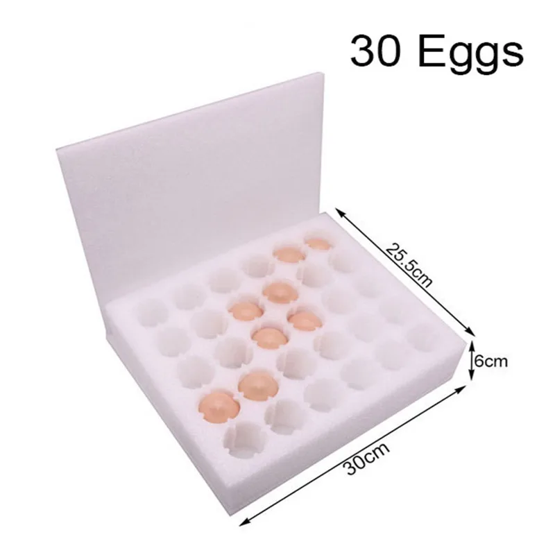 1 pcs 30 eggs 1 шт. лоток для яиц из 30/20/10 яиц 30 голубиные яйца упаковка контейнер для перевозки перламутровое волокно для вторичной переработки подарок коробка для яиц птицы расходные материалы - Цвет: 1 pcs 30 eggs