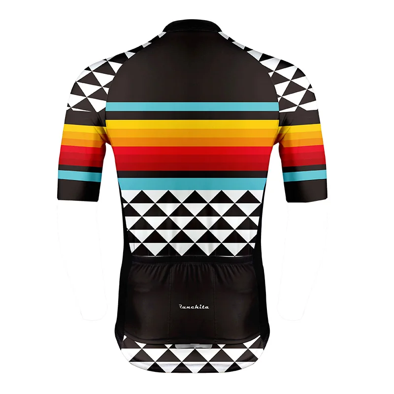 Uniforme Runchita 2019 Летние Велоспорт Джерси с коротким рукавом одежда для мужчин