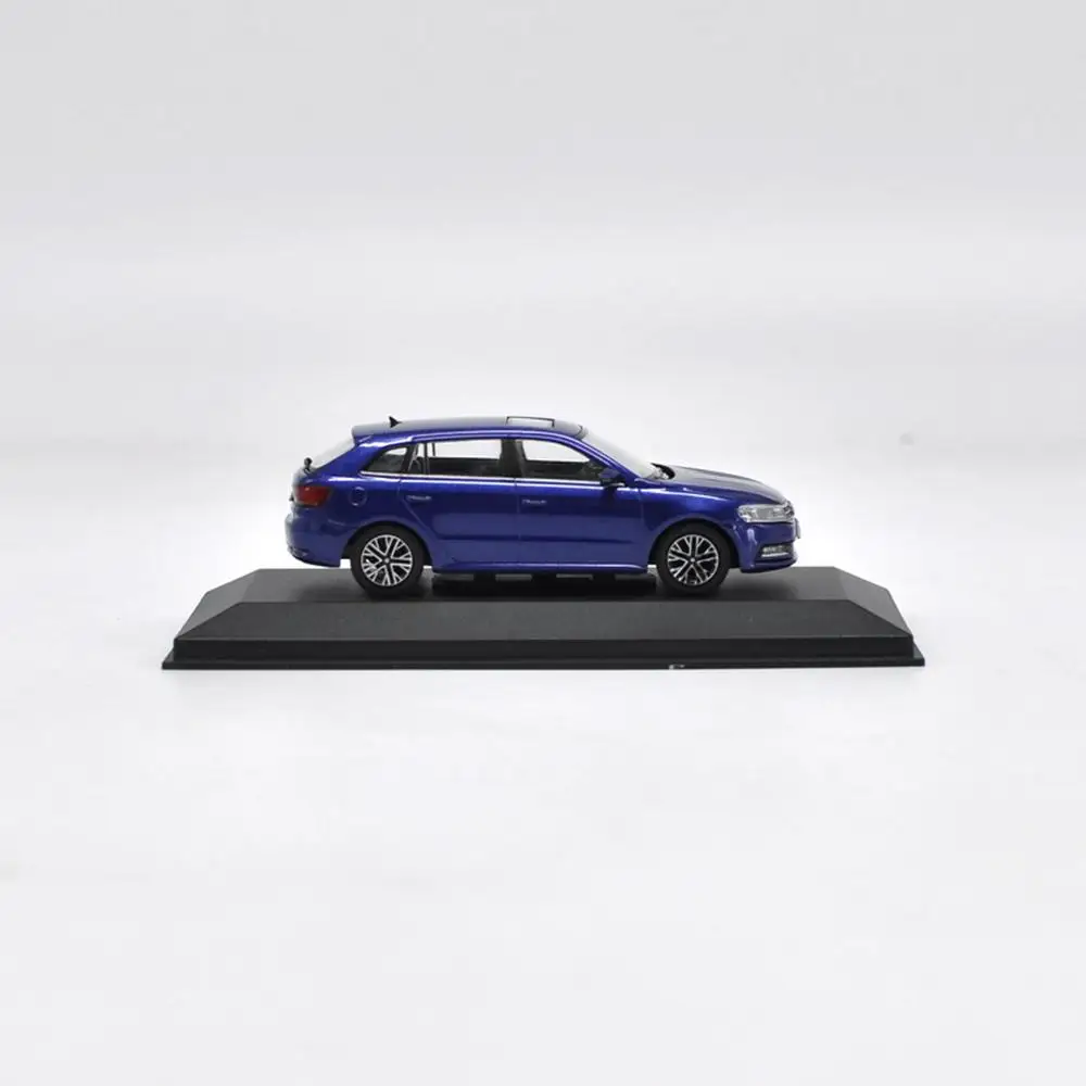 1/43 VW Volkswagen Gran Lavida 2016 Синяя Игрушечная модель автомобиля под давлением|Наземный