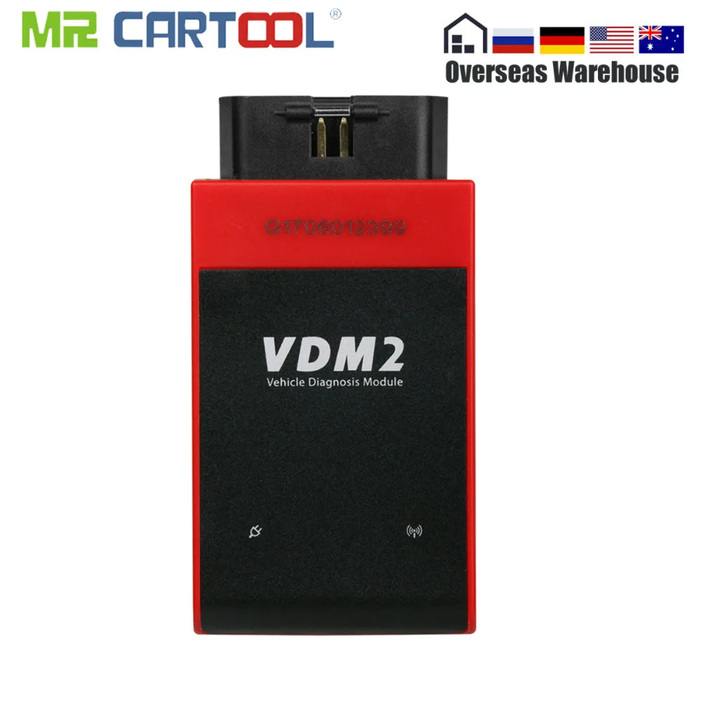 Топ многоязычный V3.9 Wifi UCANDAS VDM2 полные системы Авто диагностический сканер для