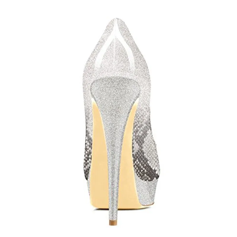 COCOAFOAL женские туфли-лодочки с открытым носком размера плюс 34 43 сексуальные туфли