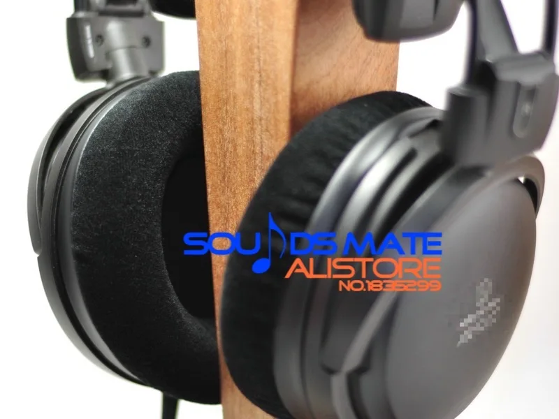 Бархатные амбушюры из толстого велюра для наушников Audio Technica AF 400 700 900 HIFI|padded no wire