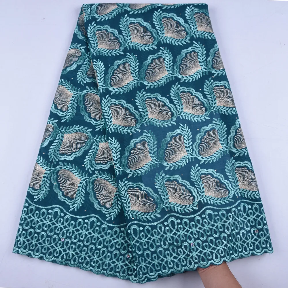 Последний Африканский стиль кружева 2019 Швейцарский хлопок сухое кружево