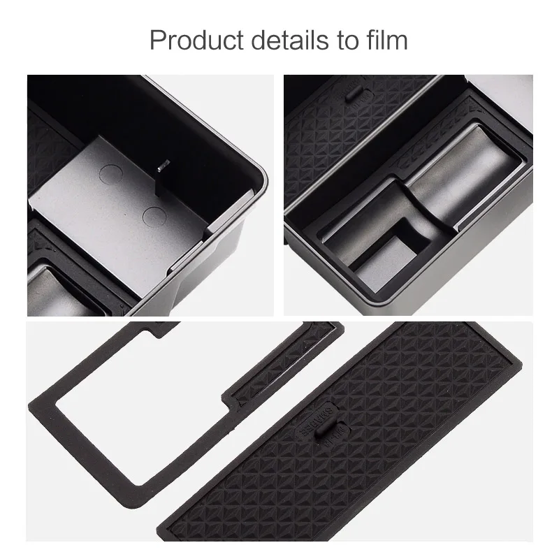 

For Tesla Model 3 Center Console Organizer Tray Armrest Storage Box Pallet Container Accessories