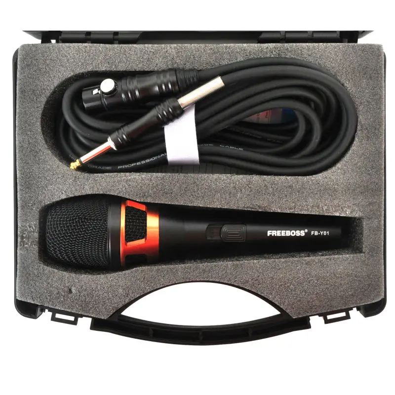 Большой кардиоидный однонаправленный динамический микрофон Freeboss|dynamic microphone|large