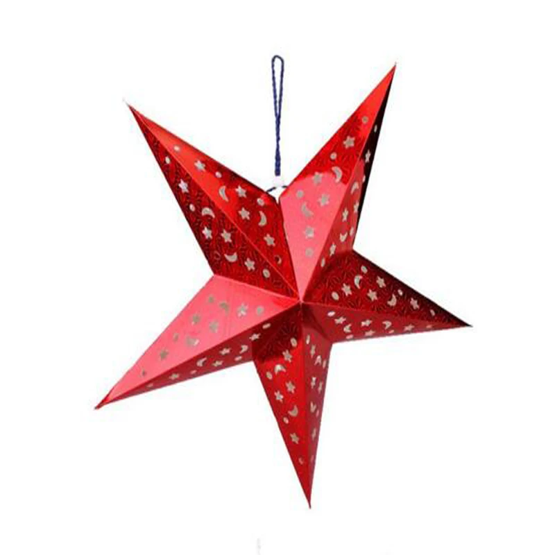 Рождество вечерние star Лазерная бумага украшение в виде звезды: фестиваль