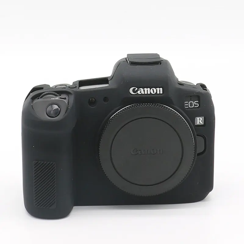 Силиконовая кожа брони чехол для корпуса протектор камеры Canon EOS R | Электроника