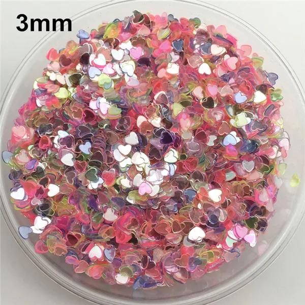 3mm Crystal Mix 20 г прозрачные сверкающие 3-5 мм микс Звезда Сердце сливы свободные блестки буквы для ногтей маникюр/Шитье/Свадебные украшения Confet - Цвет: 3mm Crystal Mix