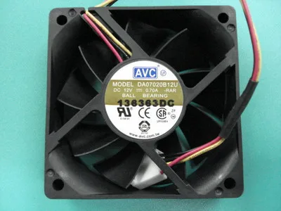Новый вентилятор охлаждения процессора AVC DA7020B12U 7020 DC12 в А|cpu cooling fan|cooling fancpu |
