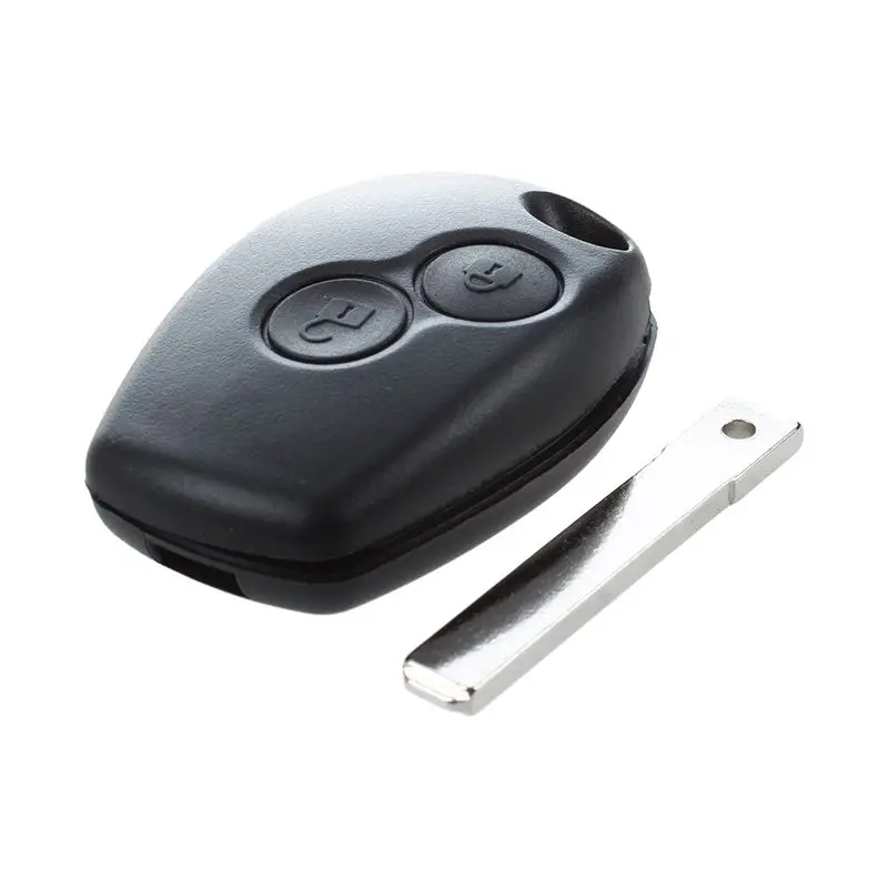 Чехол с 2 мя кнопками для дистанционного ключа Plip Clio Renault Modus Teddy 3 black|Заготовки
