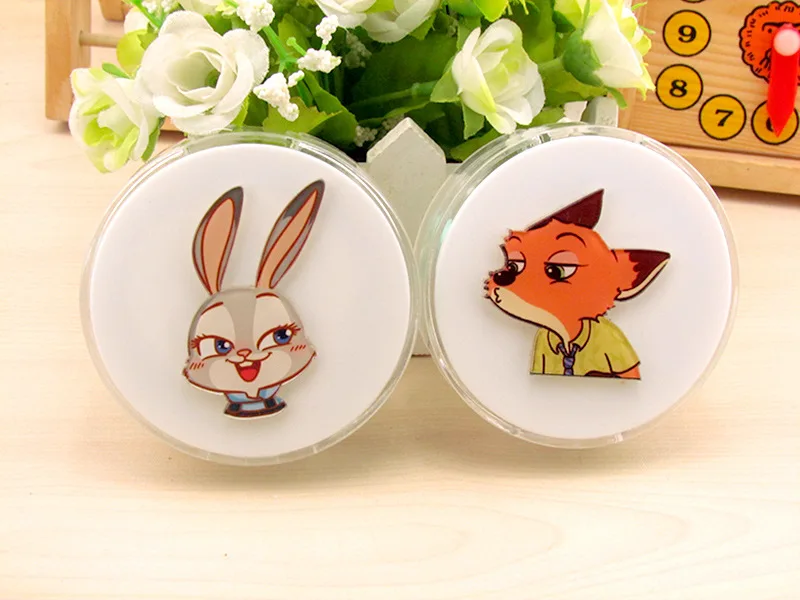 LIUSVENTINA DIY акриловый милый кролик Джуди из зверополиса лиса Ник курица футляр для