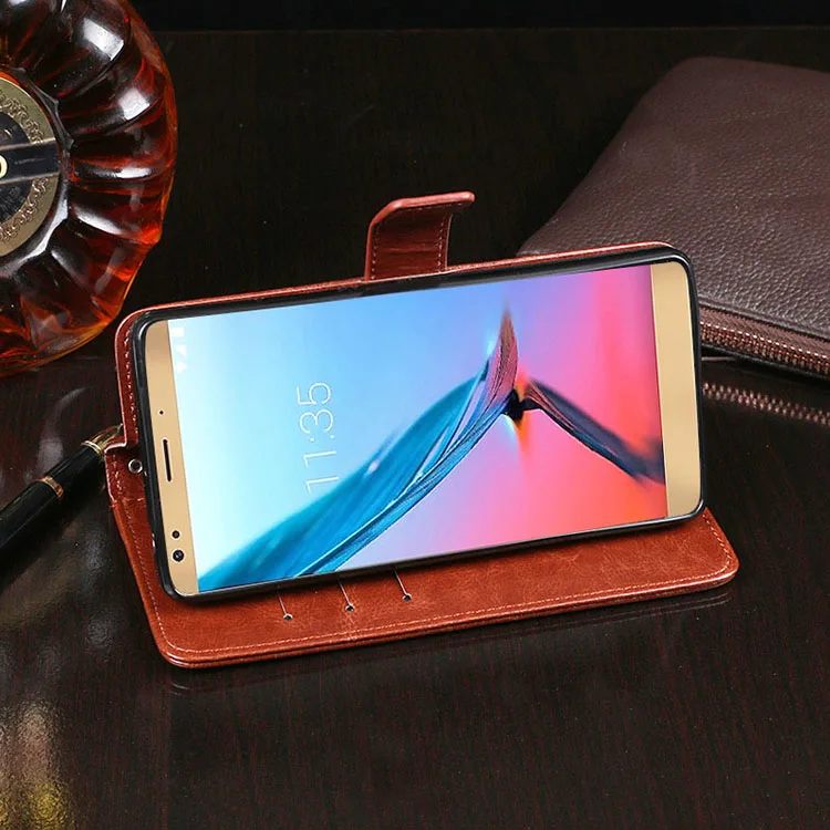 Чехол для ZTE Blade V9 роскошный чехол из искусственной кожи 5 7 дюйма кошелек откидная