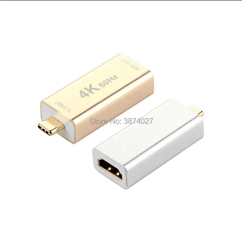 Металлический корпус новый Переходник USB 3 1 Type C папа HDMI совместимый мама 4K
