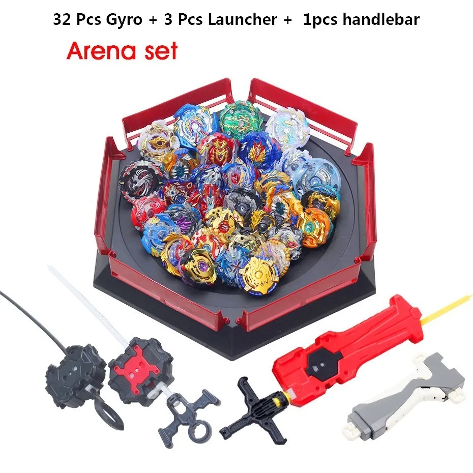Все топы набор метателей Beyblade Gt God Bey Blades Blast Burst высокая производительность Fight Top Toys дети Bables Bayblade Arena Новые
