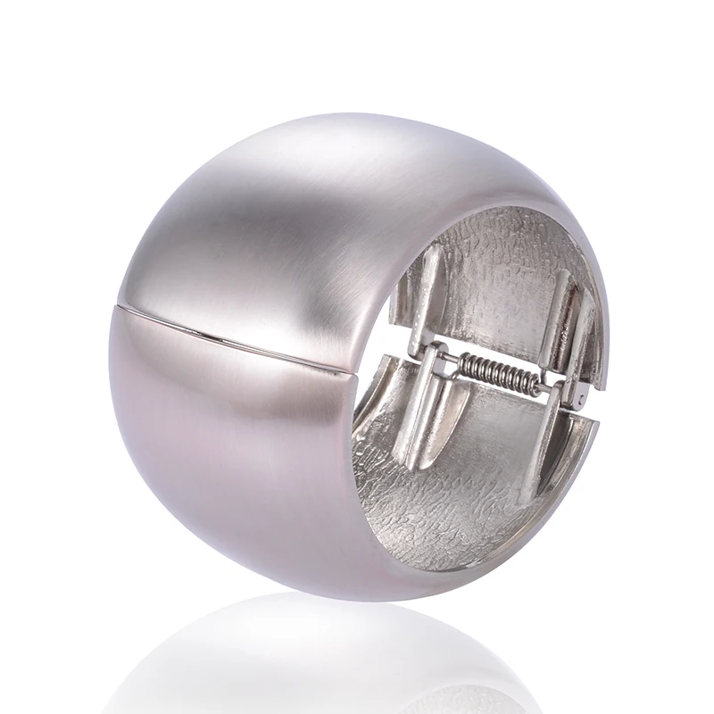 Luxury Pulseiras Feminina oval Drawing party graceful opened Gold-color Cuff wristband Bangle for women Pulseras Bijoux Jewelry