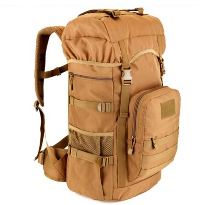 Мужской нейлоновый рюкзак высокого качества для путешествий 50 л военный