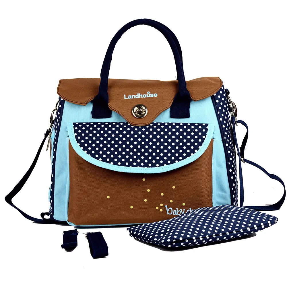 Landuo брендовая сумка для подгузников многофункциональные сумки детская коляска