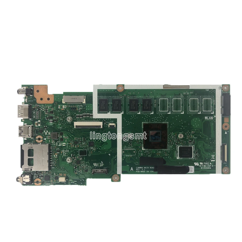 C300MA материнская плата для For Asus C300M работает 100% тест оригинальный EMMC16G N2840/N2830 CPU 2G RAM