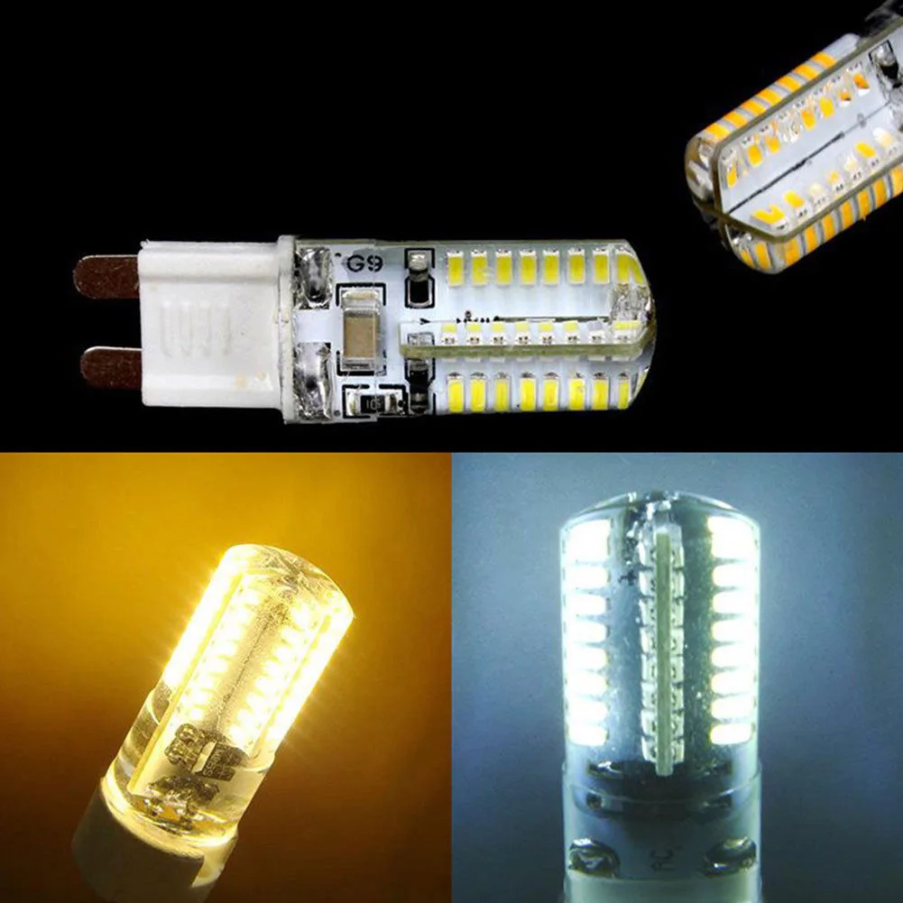 5 шт. G9 Вт светодиодный 3014 64SMD точечный светильник теплый белый/холодный