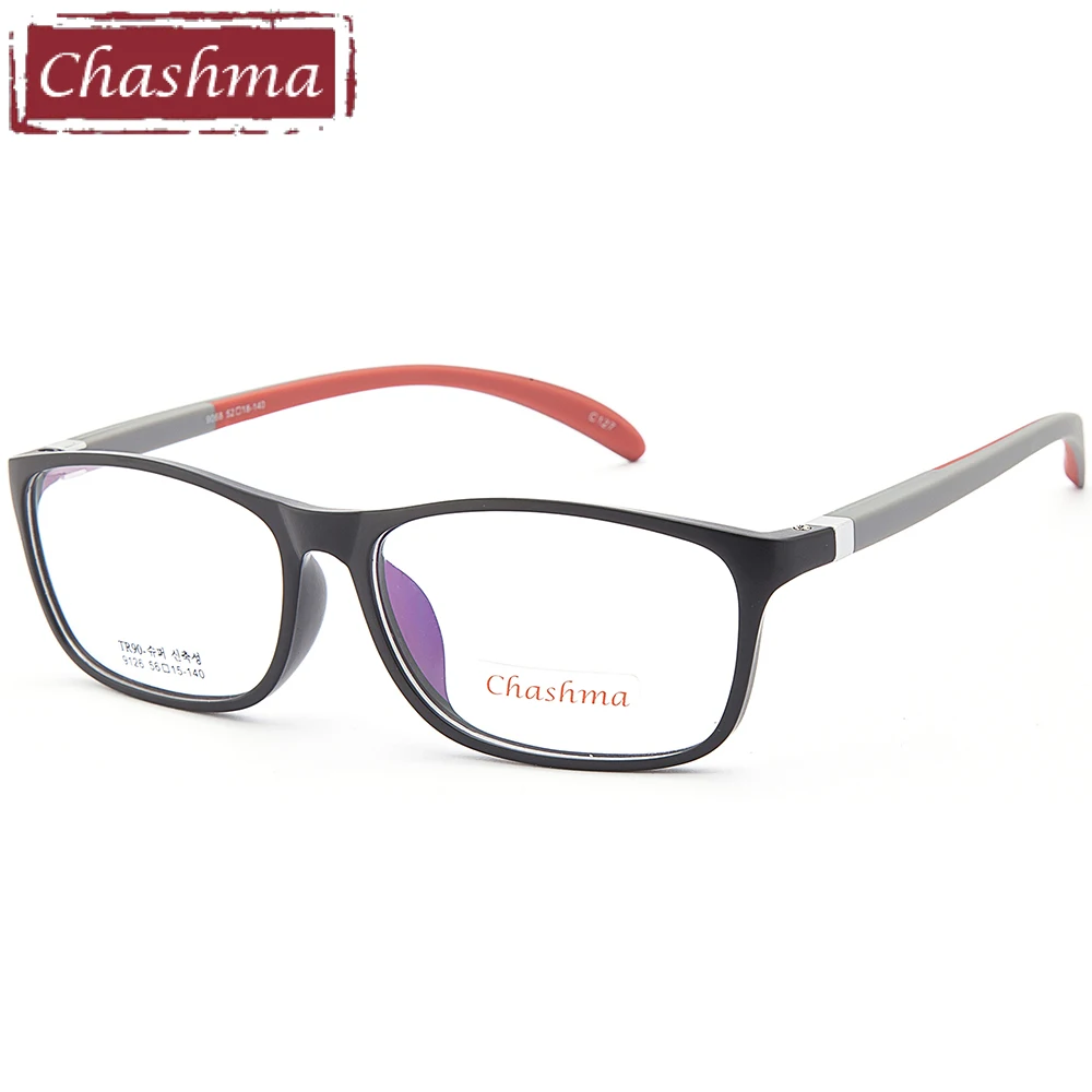 Бренд Chashma спортивный стиль TR 90 очки для женщин и мужчин оптическая оправа гибкие