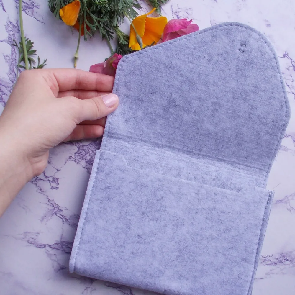 wool felt Mouse pouch sleeve Bag for Wireless Storage Laptop adapter Charger USB Cable Multi Macbook Pro 2016 new | Компьютеры и офис