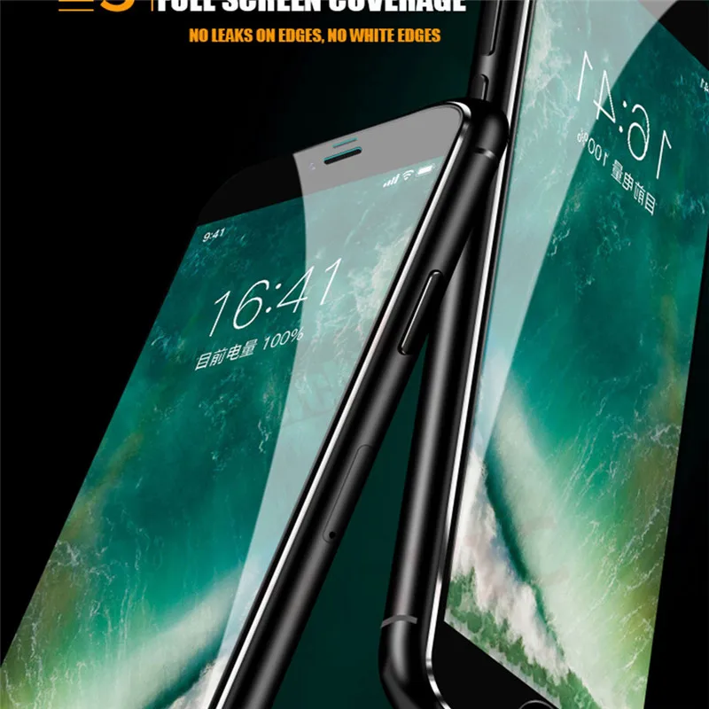 5D закаленное стекло с изогнутыми краями для iPhone 11 XS XSMax XR полное покрытие Защита