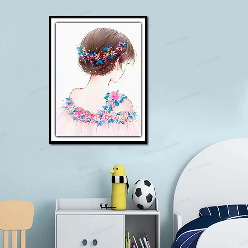 5D алмазная живопись сделай сам полноразмерная мультяшная вышивка крестиком