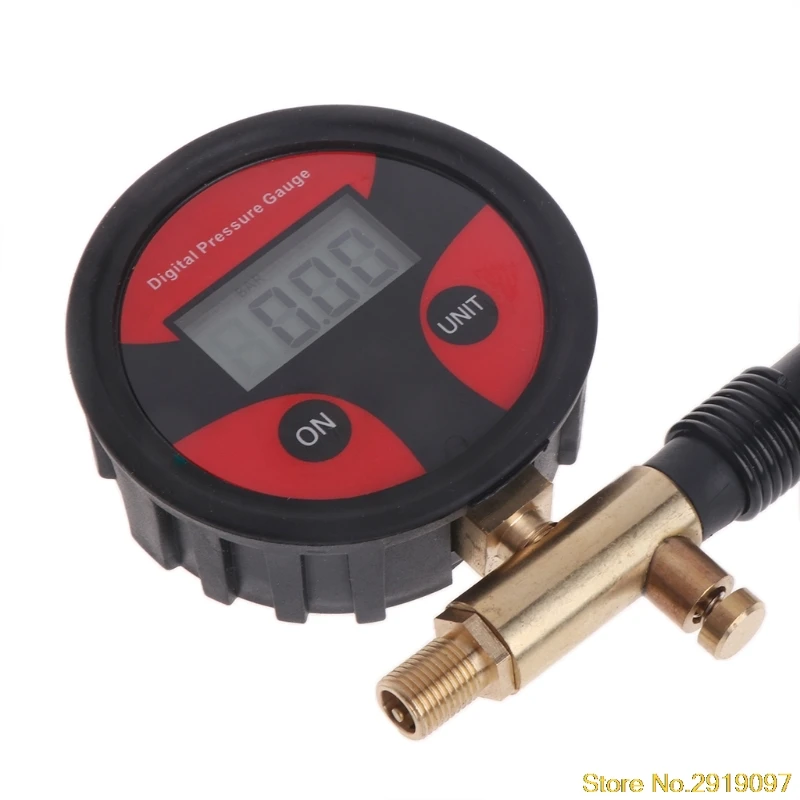 OOTDTY датчик давления воздуха в шинах 0 200PSI цифровой ЖК манометр для автомобильных