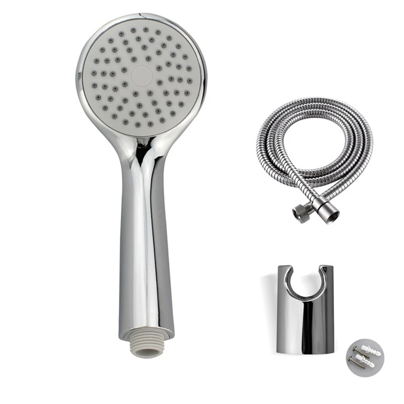 Ручная экономия воды Хромированная душевая лейка ABS насадка для ручного душа под