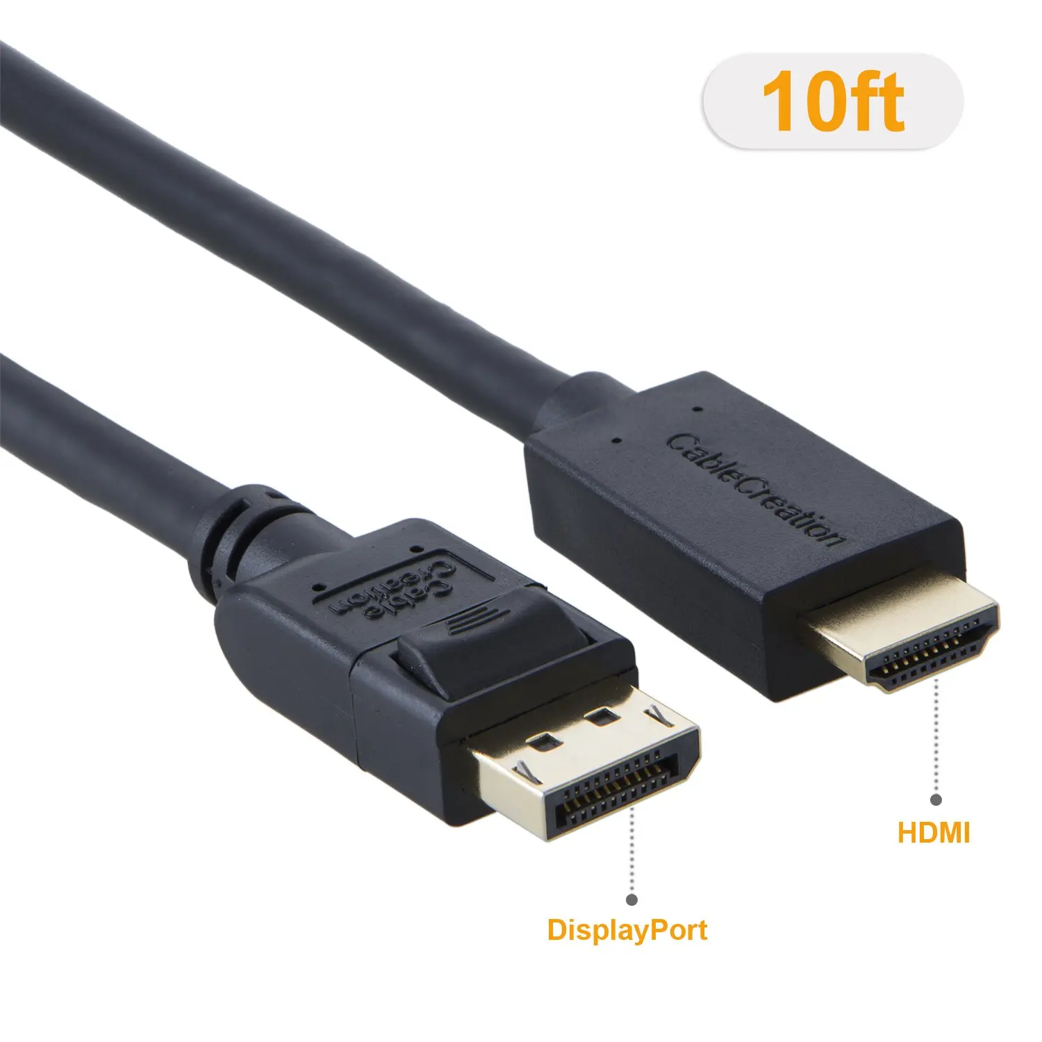 Jorinдо 3 фута DisplayPort в HDMI кабель позолоченный DP 4K & 3D аудио/видео конвертер 0 915