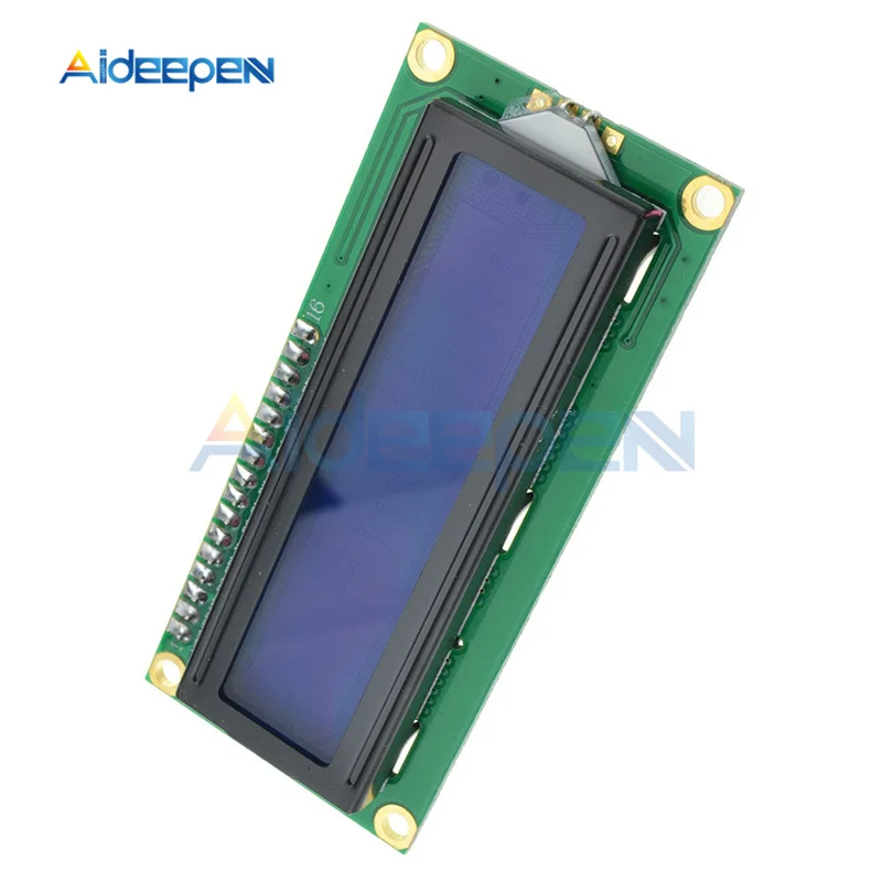 B Blue I2C 1602 ЖК-модуль RGB Синий/Желтый экран MCP23017 16x2 IIC IEC адаптер плата расширения для Arduino Mega UNO R3 робот 3,3 V 5V - Цвет: B Blue I2C
