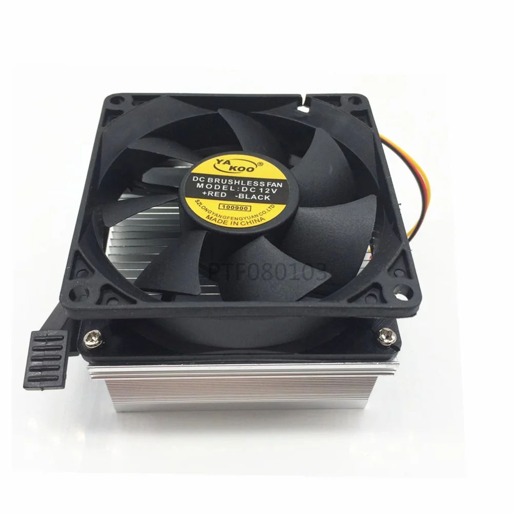 

20W 50W 100W High Power Led Light 80*83*65mm Aluminium Heat Sink Cooling Fan